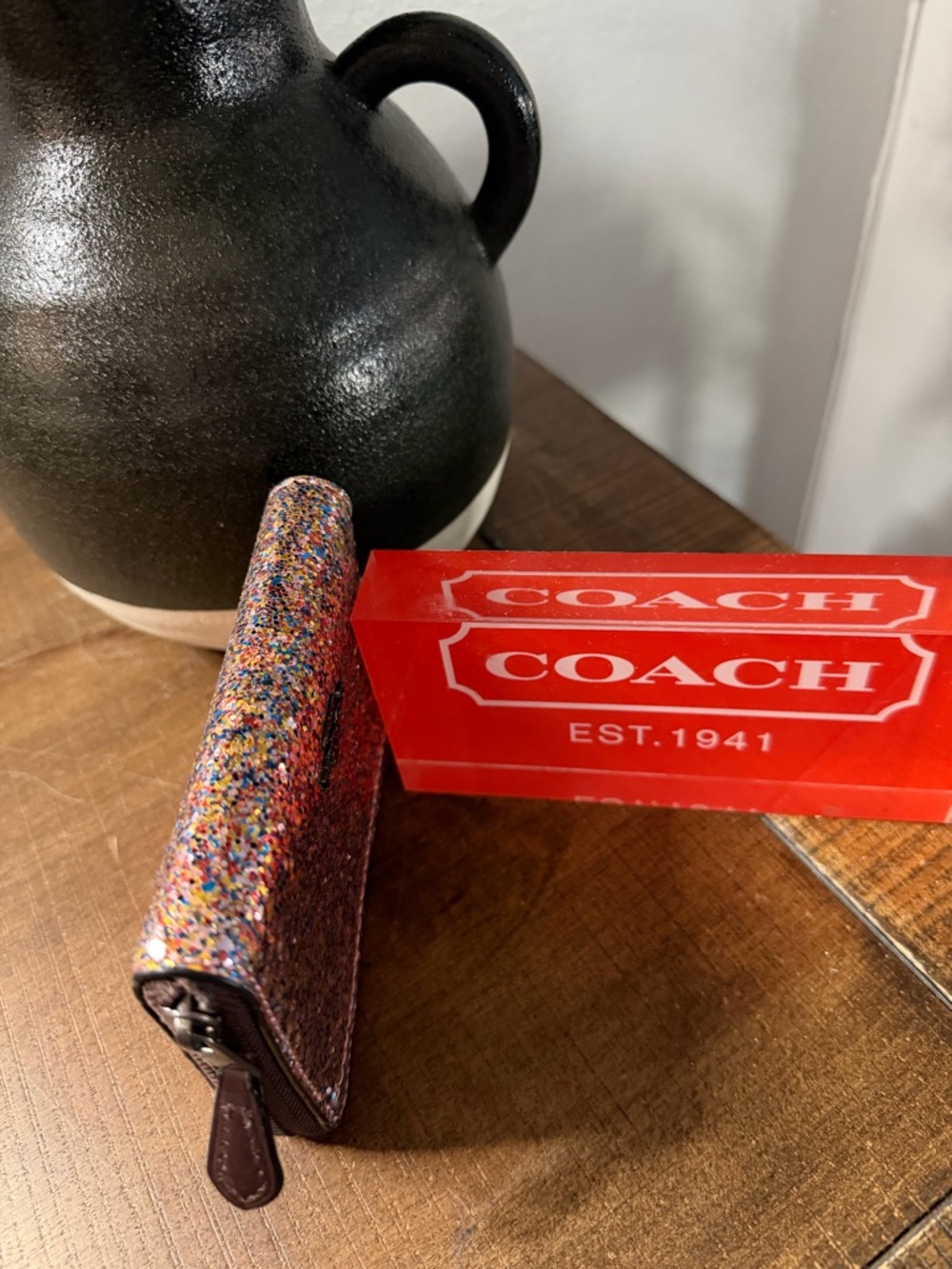 Coach X Keith Haring Limited Edition Zip Around Wallet - Picture 4 of 10